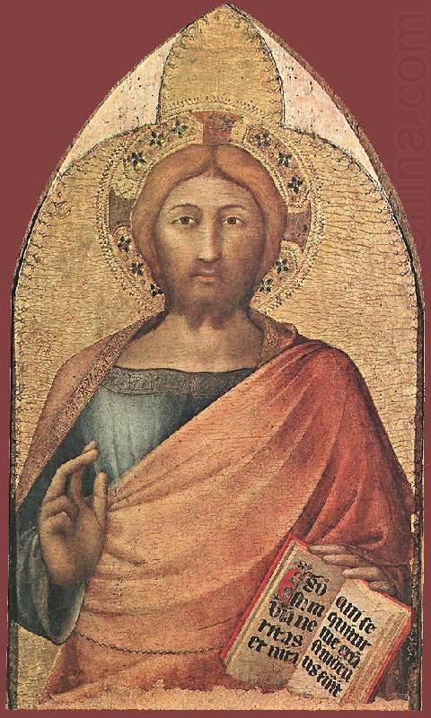 Blessing Christ, Simone Martini